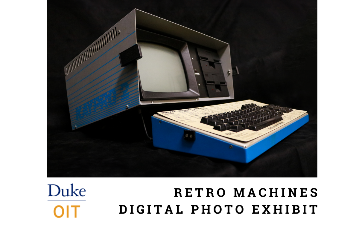 Duke OIT Retro Machine Digital Photo Exhibit