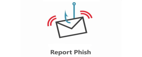 Report Phish button